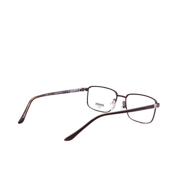 NEW STARCK EYES SH2027J 0002 BROWN AUTHENTIC EYEGLASSES FRAME - Picture 7 of 10